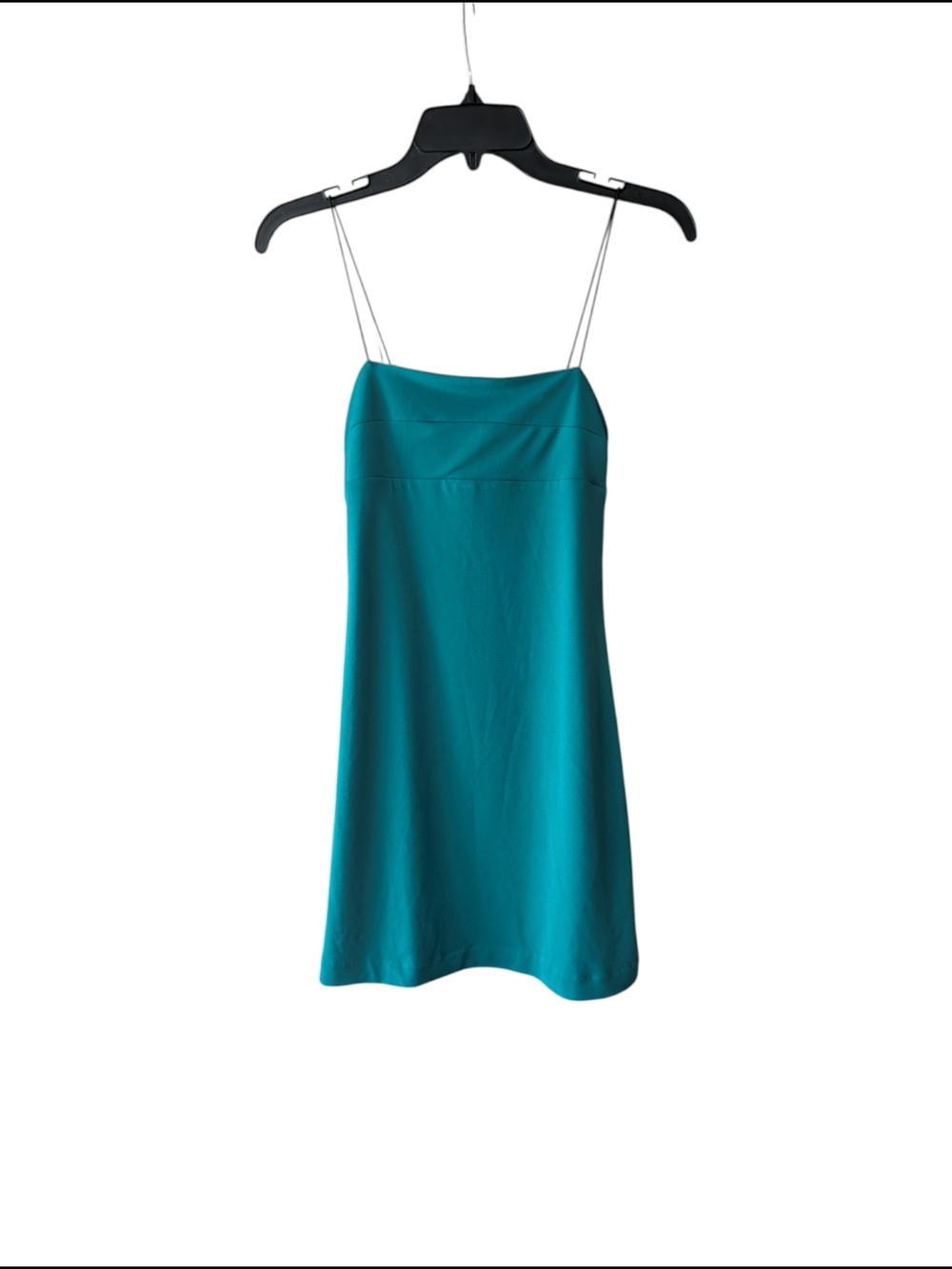 NWT silence + noise Teal Stretch Cami Slip Dress Sz.XS